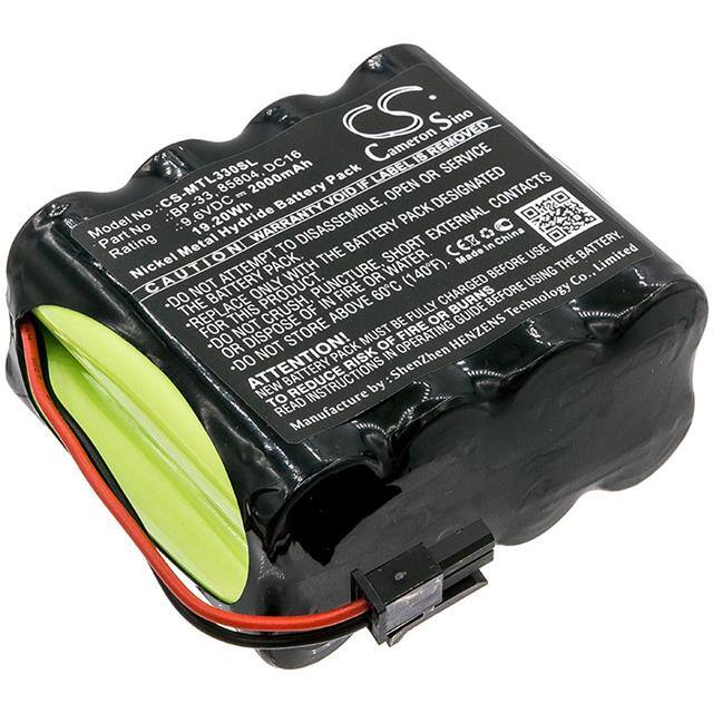 DC16 BATTERY Replacement for Martel DC16 Batt