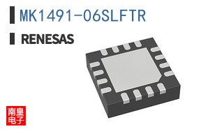MK1491-06SLFTR The MK1491-06SLFTR is a clock generator IC from Integrated Device Technology. It features LVCMOS output and operates at a frequency of 49.152MHz.