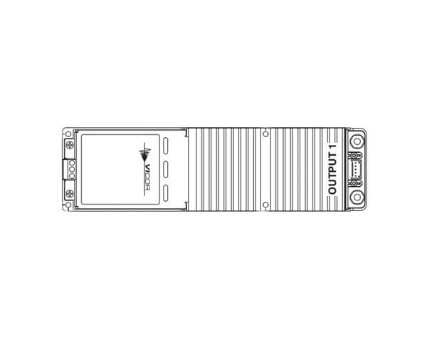 VI-LUM-EV-CC The Vicor VI-LUM-EV-CC is an enclosed AC-DC converter with 150W output power and a 10V output voltage. It features autoranging input voltage from 90-264VAC.