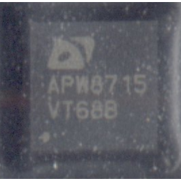 APW8715QBI-TRG The Anpec Electronics Corporation APW8715QBI-TRG is a specialized power management integrated circuit. It features RoHS3 compliance and an MSL of 1.