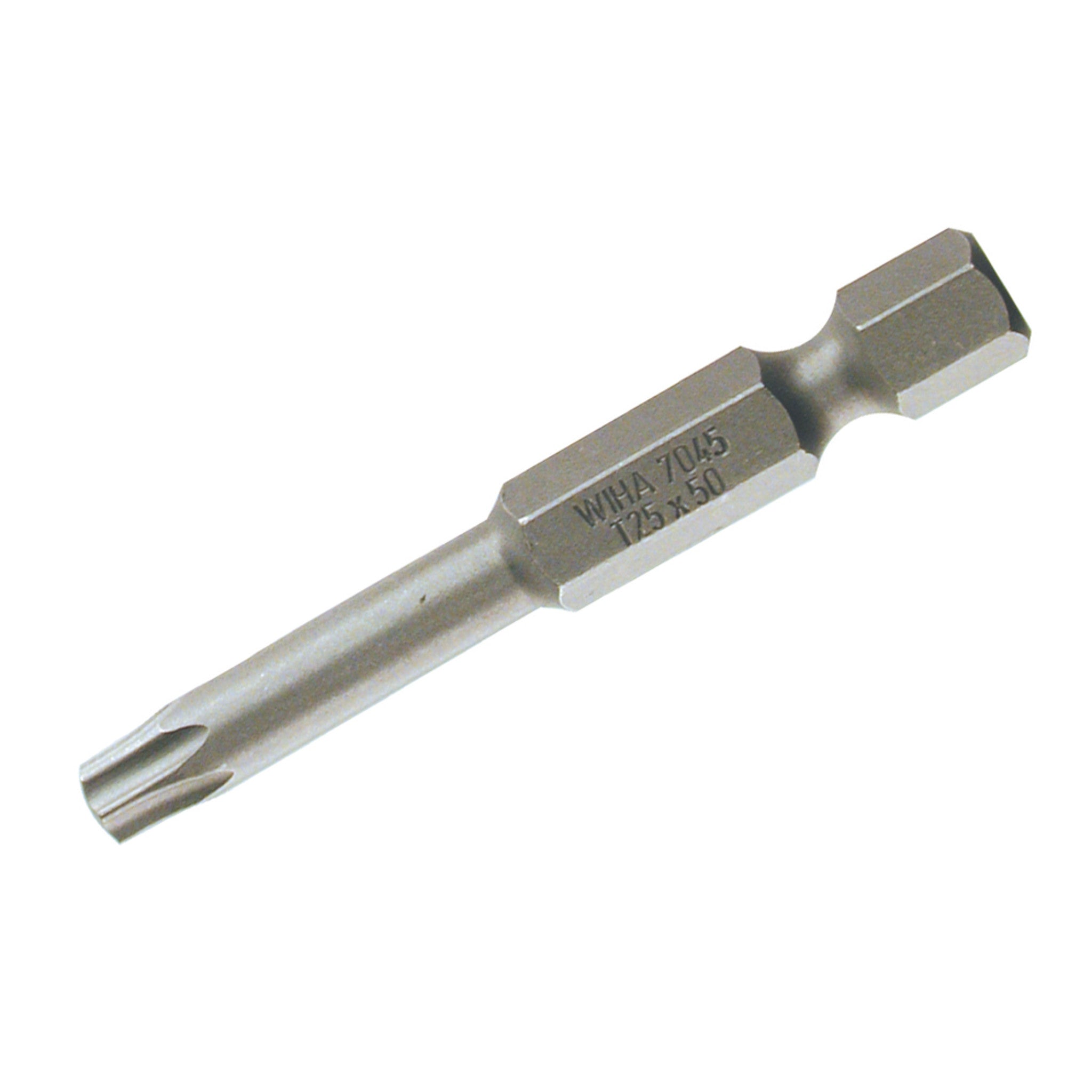 74533 The Wiha 74533 is a power screwdriver bit with a Torx T30 tip, measuring 50mm in length. It is impact resistant and sold in packs of 10.