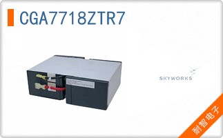 CGA7718ZTR7 The Qorvo CGA7718ZTR7 is an RF MMIC amplifier designed for CATV applications. It operates within a frequency range of 50MHz to 1GHz.