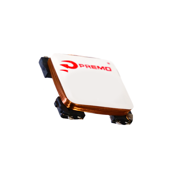 3DC15-1000J The PREMO 3DC15-1000J is a 3D Coil Inductor designed for high sensitivity and optimal field sensing. It features a 10mH inductance and operates at 125 kHz and 134 kHz.