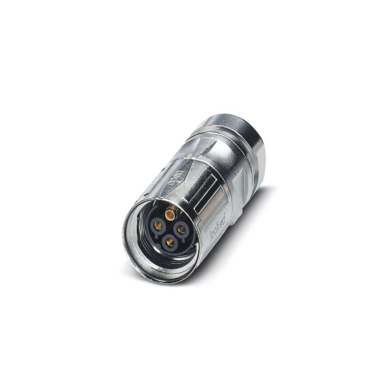 ST-3ES1N8A8005S The Phoenix Contact ST-3ES1N8A8005S is a straight cable connector featuring a SPEEDCON lock and M17 size. It offers IP67 protection and a crimped connection type.