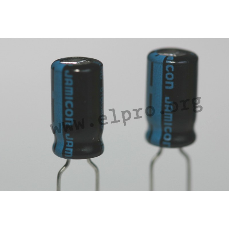 TKR220M1ED11M The Jamicon TKR220M1ED11M is a radial electrolytic capacitor designed for a wide operating temperature range. It features a tolerance of ±20% and is supplied in Tape & Reel packaging.