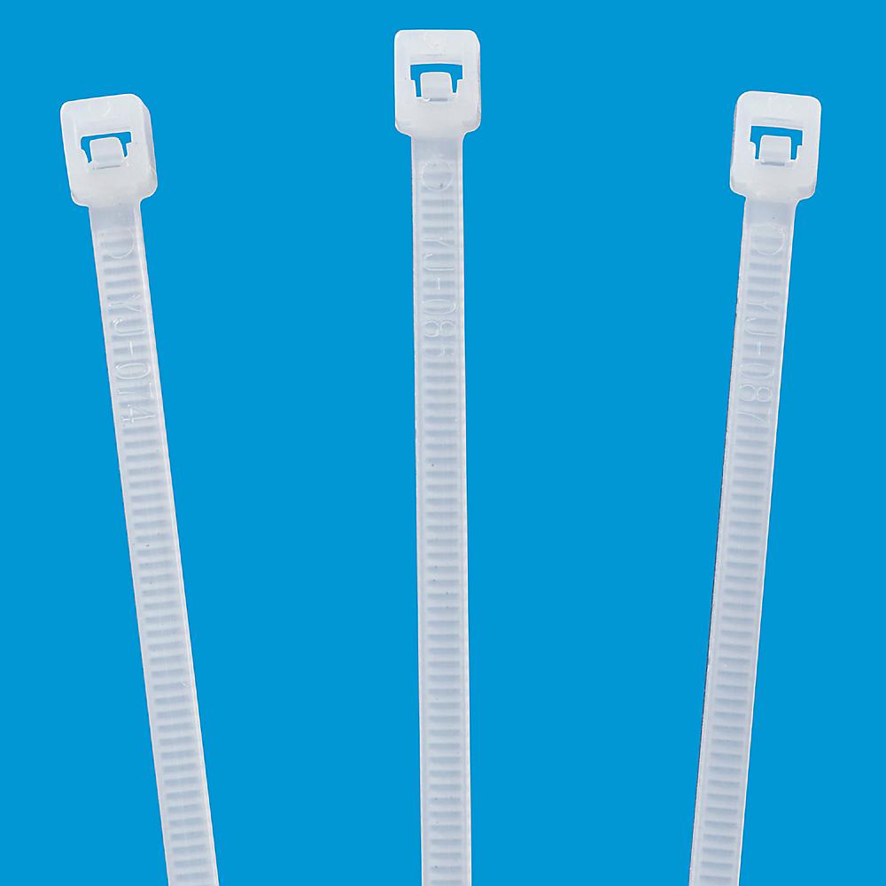 S-11134 This is a 6-inch, 18 lb tensile strength Nylon Natural Cable Tie from Unknown. It is UL listed with a 94 V-2 flame rating and operates between -40° to 185° F.