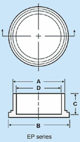 EP-18 The Caplugs EP-18 is a yellow protective plug designed for threaded connectors. It is made from Low-Density Polyethylene.