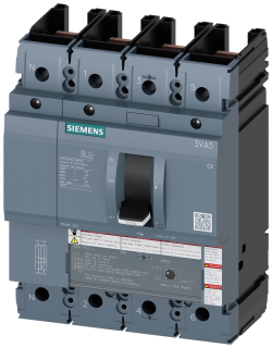 3VA5290-5EC41-2AA0 The Siemens 3VA5290-5EC41-2AA0 is a 4-pole circuit breaker designed for DIN rail mounting. It features a 90A current rating and a 690V voltage rating.