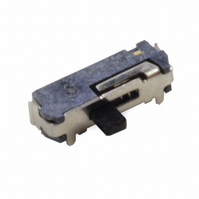 JSM08011SAQNL The C&K Components JSM08011SAQNL is a slide switch with a SPDT circuit. It features a 300mA current rating and a 4V voltage rating.