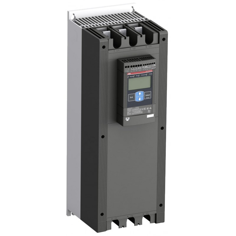 1SFA897115R7000 The ABB Power Electronics 1SFA897115R7000 is a softstarter designed for main voltages up to 600V AC and control supply voltages of 100-250V AC. It offers integrated electronic overload protection and adjustable ramp times.