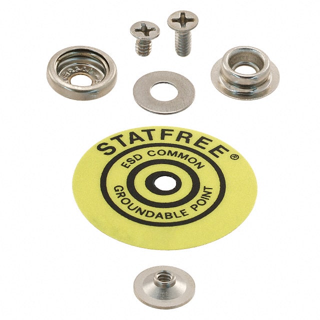 09864 KIT UNIV SNAP FOR ESD MATS 7PC