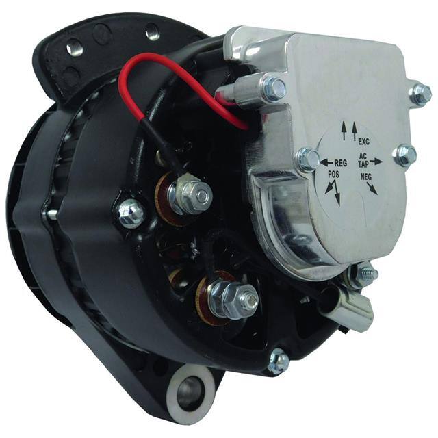 W100 YEAR 1983 6 CYL., 247CI, 4.1L ALTERNATOR Replacement for Westerbeke W100