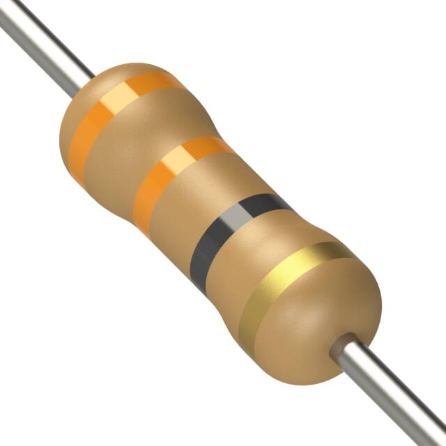 CF1/2CT52R330J RES 33 OHM 5% 1/2W AXIAL