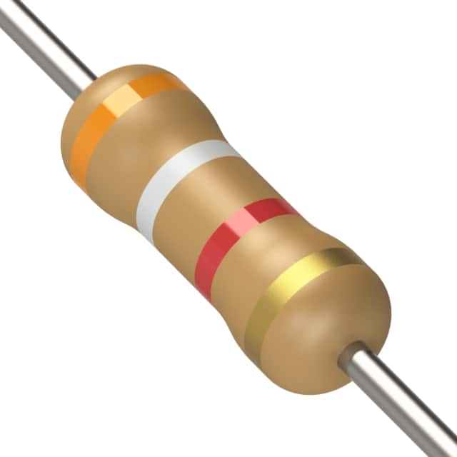 CF1/2CT52R392J RES 3.9K OHM 5% 1/2W AXIAL