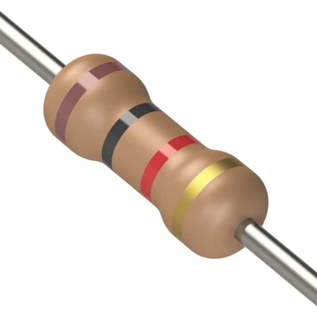 CF1/4CT52R102J RES 1K OHM 5% 1/4W AXIAL