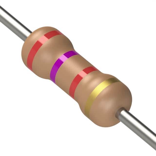 CF1/4CT52R272J RES 2.7K OHM 5% 1/4W AXIAL
