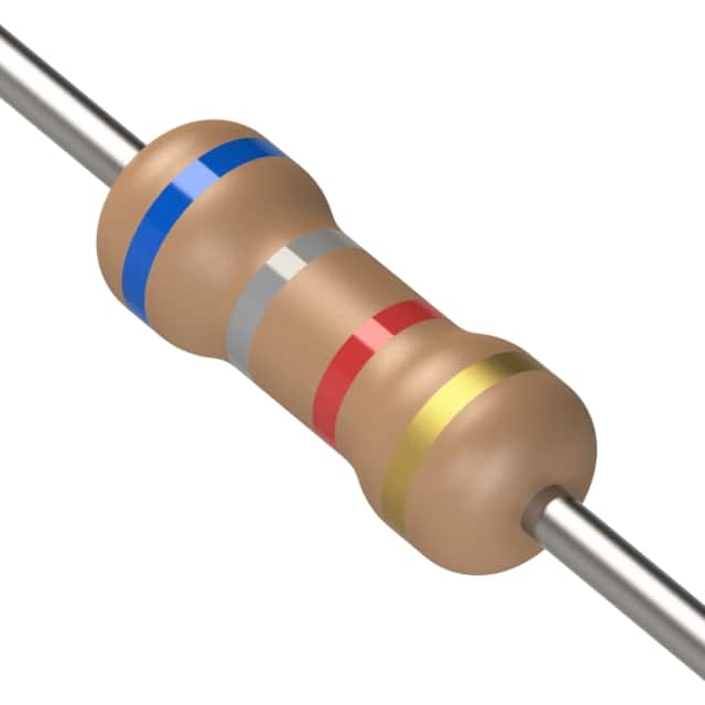 CF1/4CT52R682J RES 6.8K OHM 5% 1/4W AXIAL