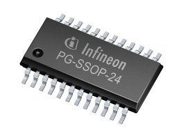 TLE7181EMXUMA1 The Infineon TLE7181EMXUMA1 is a BDC motor gate driver. It features RoHS3 compliance and an MSL of 1.
