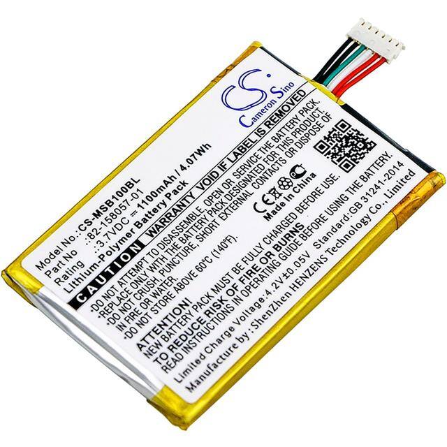CS-MSB100BL BATTERY Replacement for Cameron Sino CS-