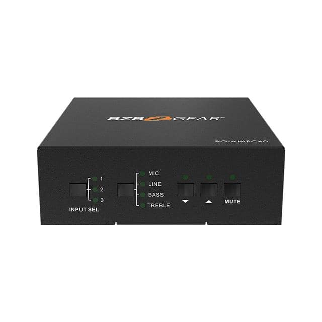 BG-AMPC40 40W 70V STEREO/MONO 2CH AUD AMP