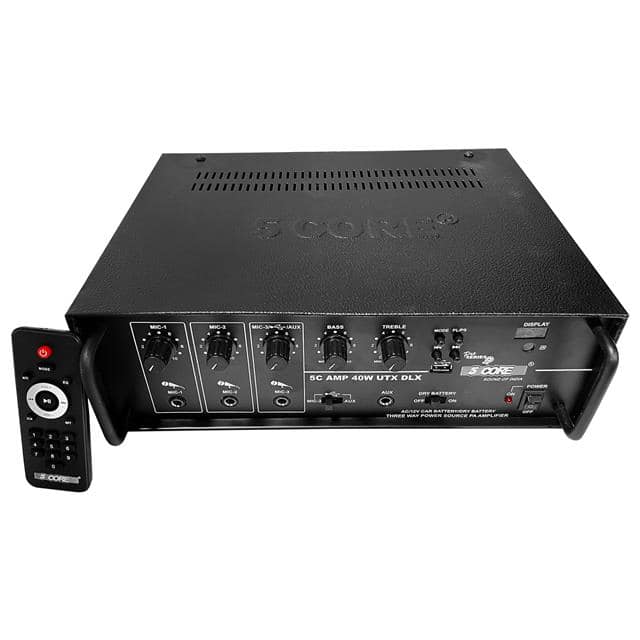 AMP 40W-UTX-DLX Amplifier 2.0 Channel 40W RMS