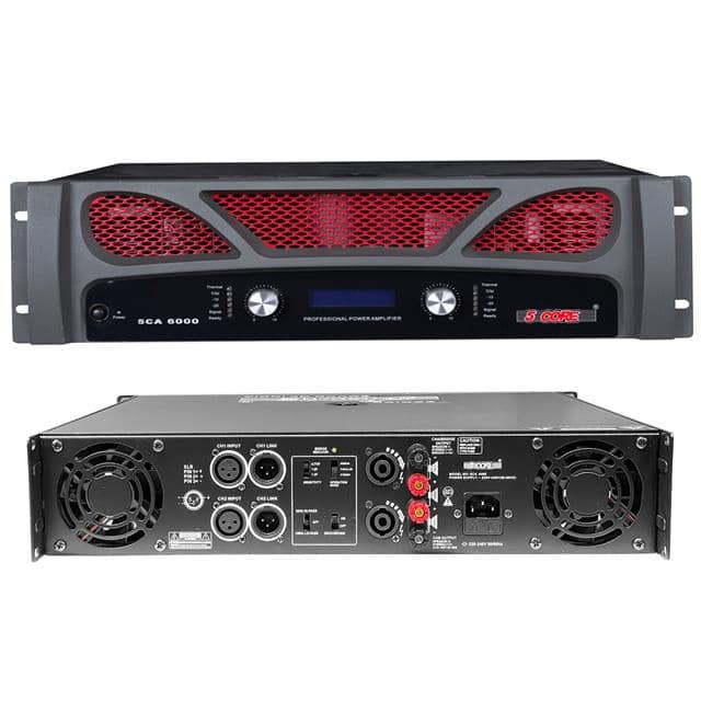 5CA 6000 Amplifier 2.0 Dual Channel 4200W
