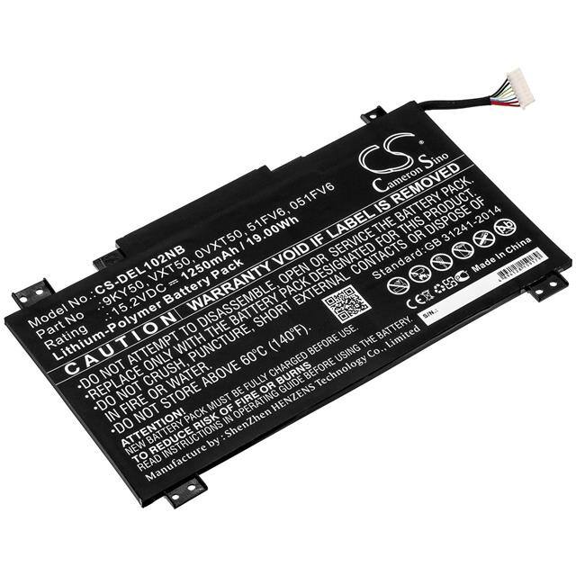 0VXT50 BATTERY Replacement for Dell 0VXT50 Batt