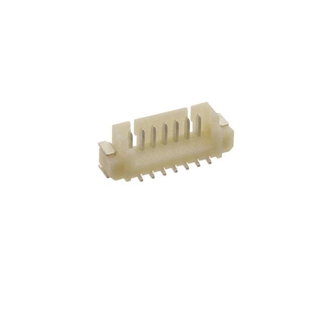 125SH-B-07-TR-SMT-T/R CONN HEADER SMD R/A 7POS 1.25MM