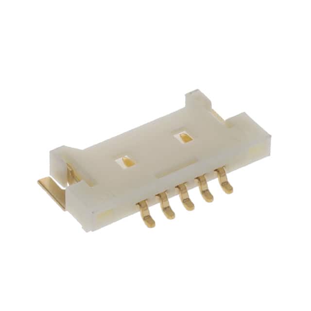 125SH-G-05-TR-SMT-T/R CONN HDR SMD R/A 5POS 1.25MM