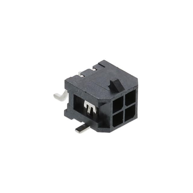 DML-04-A-H-T-A-TSMT-T/R CONN HEADER SMD R/A 4POS 3MM