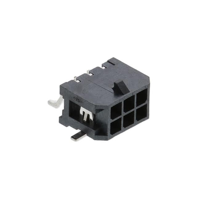 DML-06-A-H-T-A-TSMT-T/R CONN HEADER SMD R/A 6POS 3MM