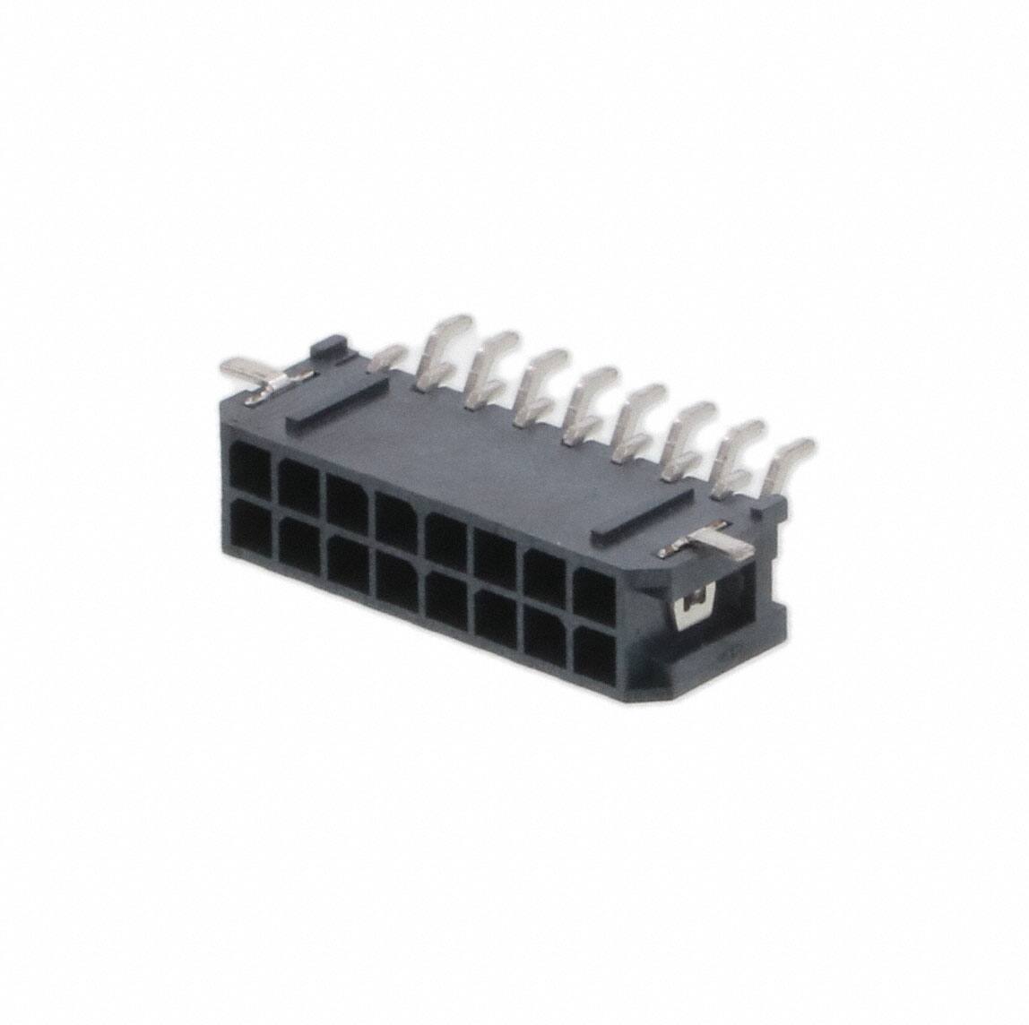 DML-16-A-H-T-A-TSMT-T/R CONN HEADER SMD R/A 16POS 3MM