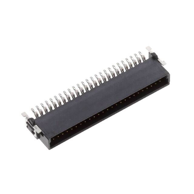 ESMC-M-50-SGR-SMT-T/R CONN HEADER R/A SMT 50POS 1.27MM