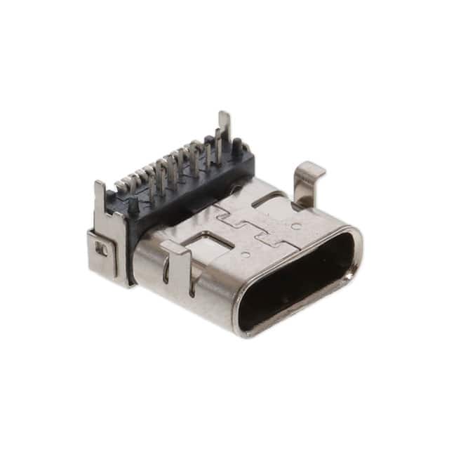USB-C31-S-RA-CS1E-BK-T/R USB TYPE C , RECEPTACLE, R/A, HY
