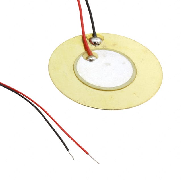 AB2734B-LW100-R BUZZER ELEMENT STD 3.4KHZ 27MM