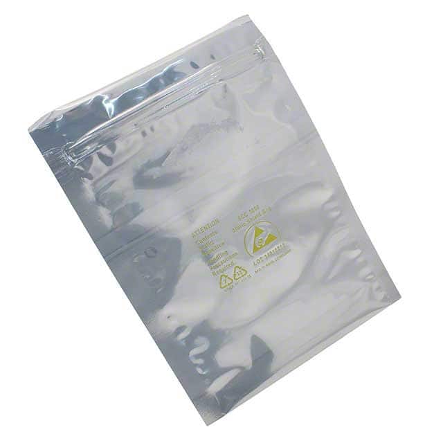 30046 BAG STATIC ZIP-TOP 4X6" 1=1EA