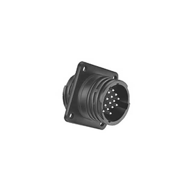 206518-2 CONN ADAPTER 4P-4P M-M PNL MNT
