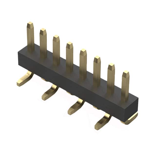 BC032-08-A-2-0200-0200-L-B 8POS 1.0MM PITCH PIN HEADER, TYP