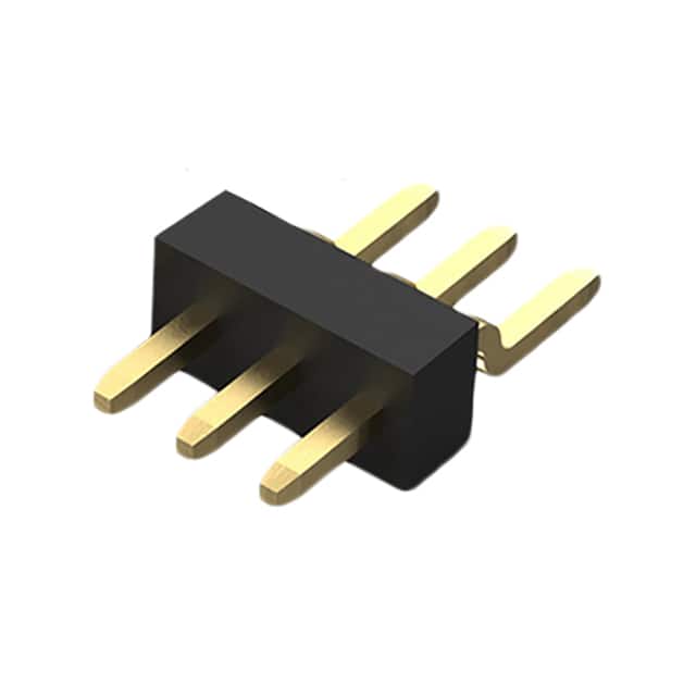 BC034-03-A-V-0150-L-C 3POS 1.0MM PITCH HEADER, SIL, SM
