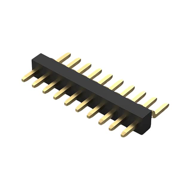 BC034-10-A-V-0150-L-C 10POS 1.0MM PITCH HEADER, SIL, S
