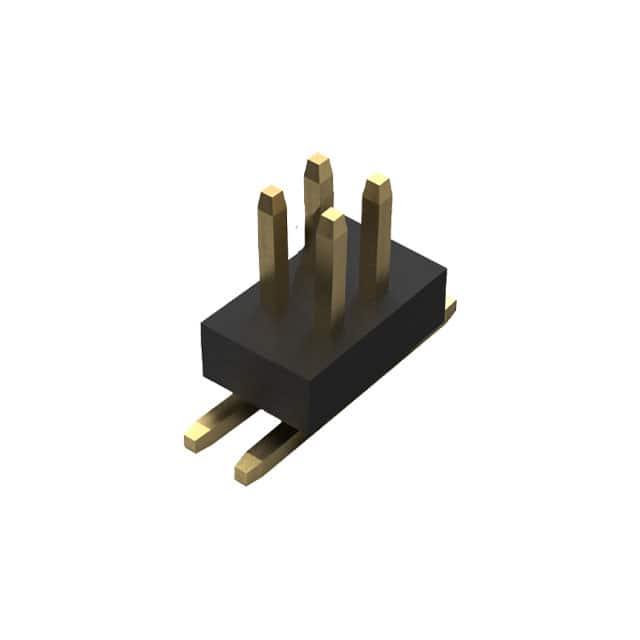 BC050-04A-K0-0380-0160-0480-LG 4W,1.0MM PITCH ELEV PIN HDR,DIL,