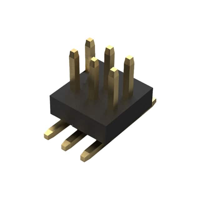BC050-06A-K0-0380-0160-0480-LB 6W,1.0MM PITCH ELEV PIN HDR,DIL,