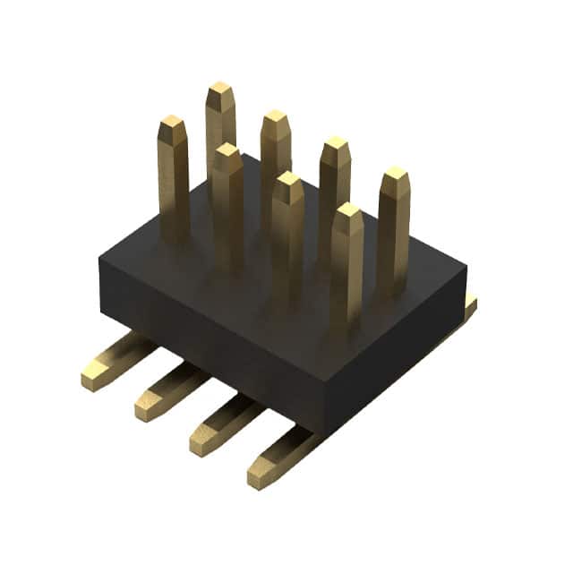BC050-08A-K0-0380-0160-0480-LB 8W,1.0MM PITCH ELEV PIN HDR,DIL,