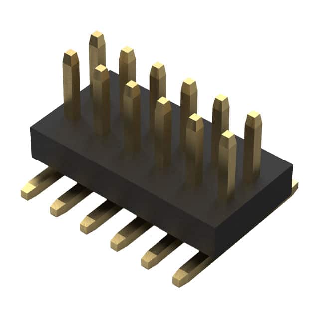 BC050-12A-K0-0200-0160-0480-LB 12W,1.0MM PITCH ELEV PIN HDR,DIL