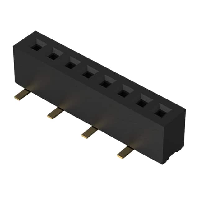 BC070-04-A-1-L-C 4POS 1.0MM PITCH SOCKET, SIL, SM
