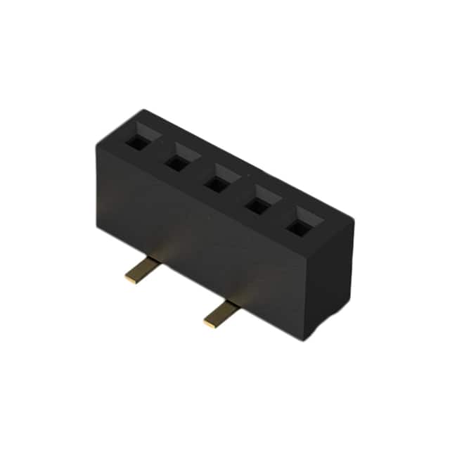 BC070-05-A-1-L-C 5POS 1.0MM PITCH SOCKET, SIL, SM