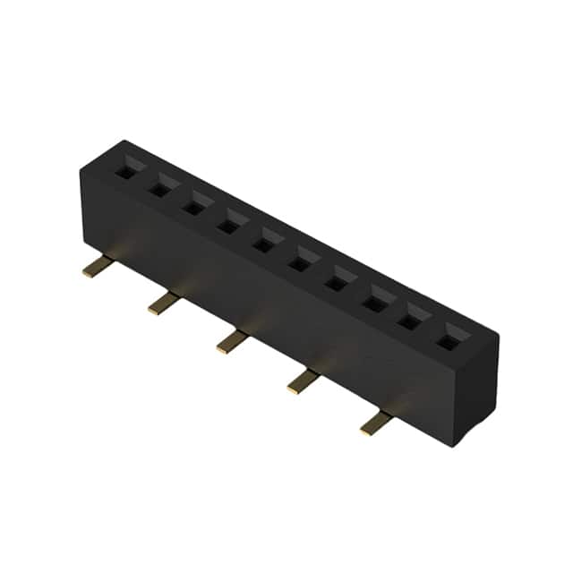 BC070-10-A-1-L-C 10POS 1.0MM PITCH SOCKET, SIL, S
