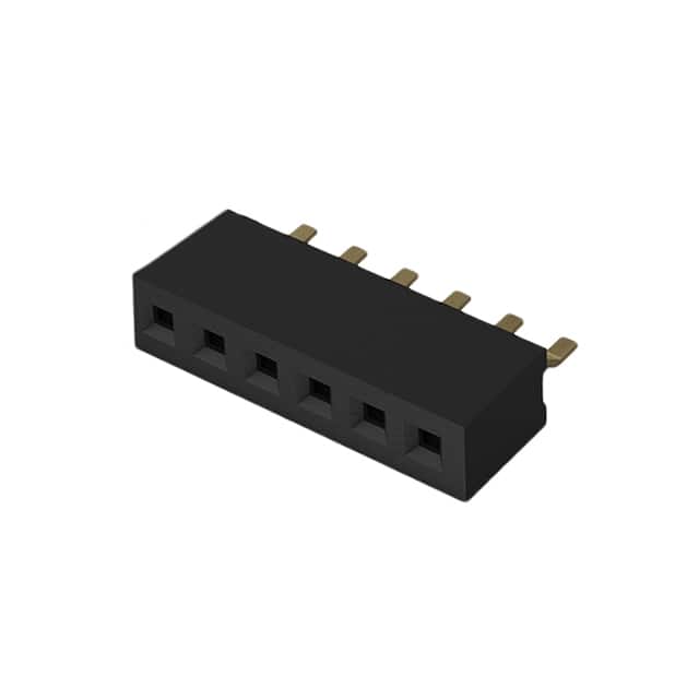 BC075-06-A-L-A 6POS 1.0MM PITCH SOCKET, SIL, SM