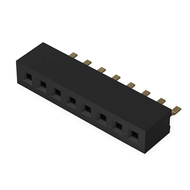 BC075-08-A-L-A 8POS 1.0MM PITCH SOCKET, SIL, SM