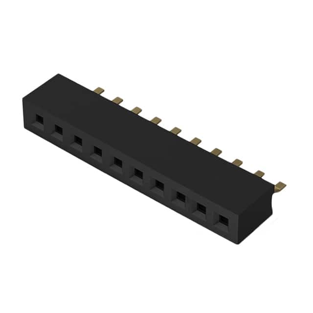 BC075-10-A-L-A 10POS 1.0MM PITCH SOCKET, SIL, S